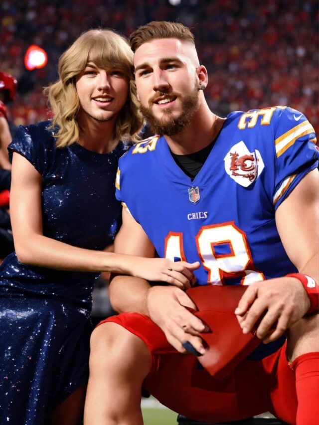 Taylor Swift and Travis Kelce pack on the PDA. We can’t stop watching.